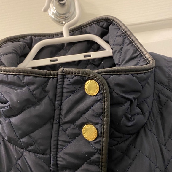 Cole Haan Signature Quilted Zip Front Coat - Picture 8 of 9